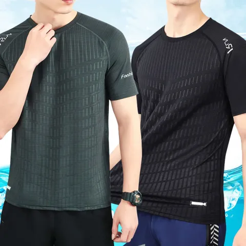 [모로엠] 남성 기능성 쿨링 머슬핏반팔 속옷 ON-UW-QWC42B28