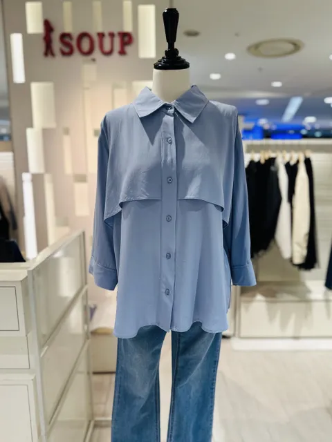 루즈핏 블라우스 SZ4LS39 463694