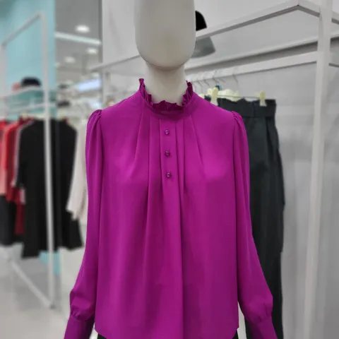 프릴넥 블라우스 CAEW9-WRB010_JK