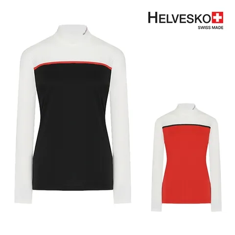 여성 배색 펀칭 냉감 긴팔티셔츠 HOMWTS241