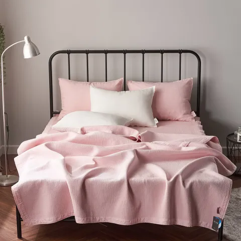 아밍 맨디 풍기인견 피그먼트 워싱 여름이불 2size