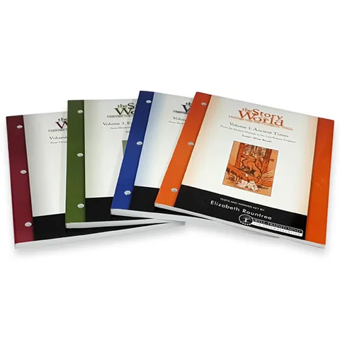 영어원서 The Story of the World 4종 워크북 세트