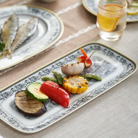 아우든펌 샌드위치접시 1P