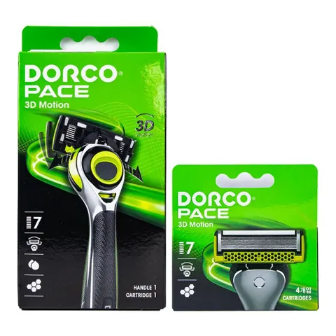 알티피아 도루코 페이스 7 3D 모션 7중날 면도기 면도날 6개 수염 면도 잔털 목 얼굴