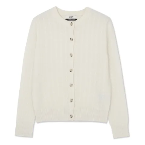 [롯데백화점]캐시미어 케이블 니트 가디건(UFKKCA351C)