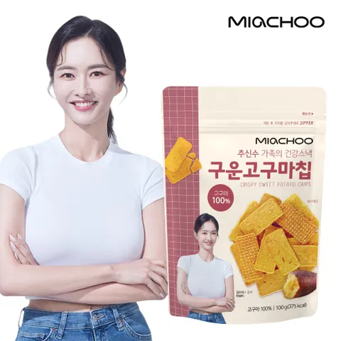 [미아추] 하원미 구운고구마칩 100g