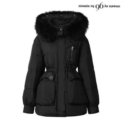 정상가:299,000원 ㅣ 후드 퍼 에어 필 스트링 패딩 점퍼(NO4JJ007L0)