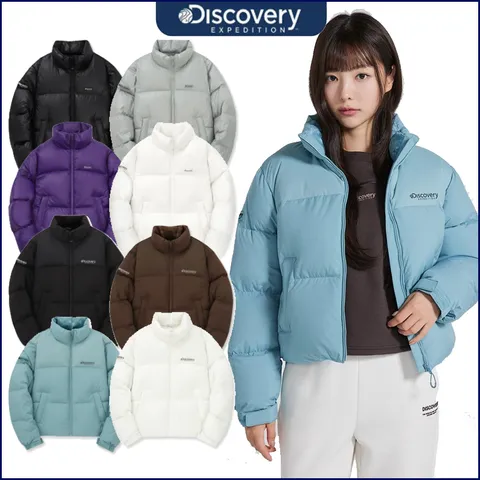 디스커버리 가격인하 여성 숏패딩 반슬리 크롭 RDS다운 DWDJ8D046 463691