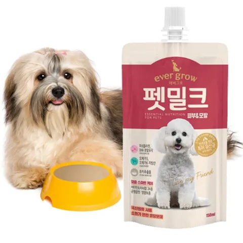 강아지 영양 우유 피부 모발 150ml 1P 유산균 소화