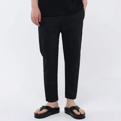 [하프클럽/탑보이]에어 린넨라이크 9부 팬츠 LC060