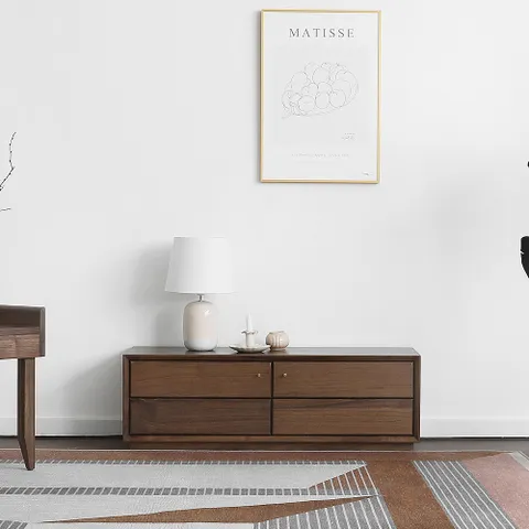 헤리티지월넛 BJ형 거실장 1000