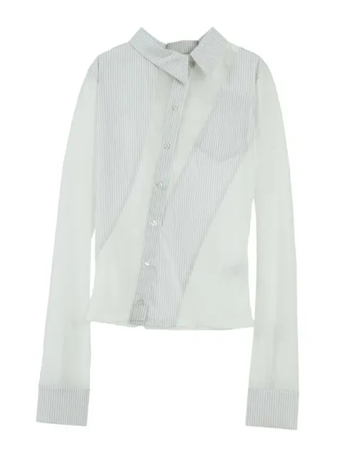 레이브 리뷰 MEGAH 패널 셔츠