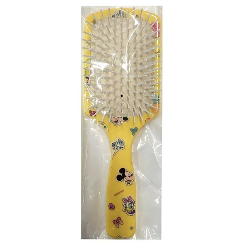 찰랑찰랑 볼륨까지 살아나요 헤어 쿠션 브러쉬 옐로우 찰랑찰랑 볼륨까지 살아나요 옐로우