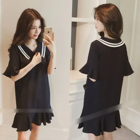 세일러 원피스 모던한 러블리 시선집중