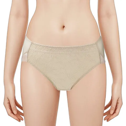 [롯데백화점](언더웨어)]수입 자가드 레이스 노라인 햄팬티BP1951P