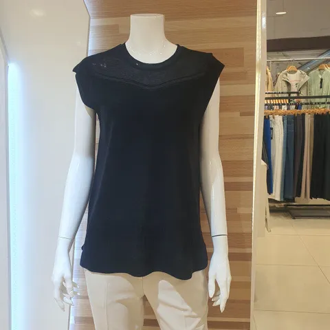 캡소매라운드니트C42K072_BP