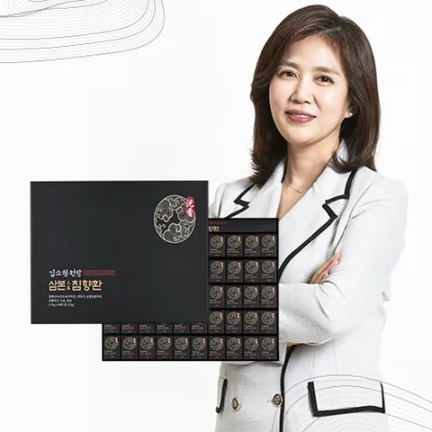 프리미엄 25% 함량 삼본 침향환 50정