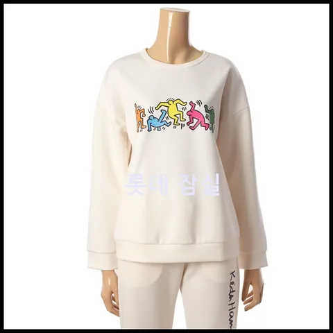 키스해링 콜라보 이지 여성 스웨트셔츠 EZ1833  428519