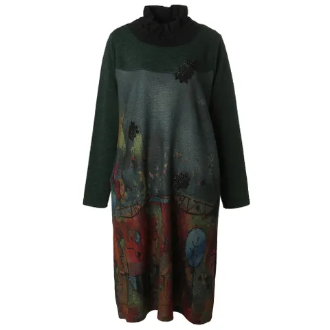 [몬테밀라노]터틀넥나염원피스XM312O2688 428515