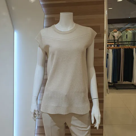 캡소매라운드니트C42K071_BP