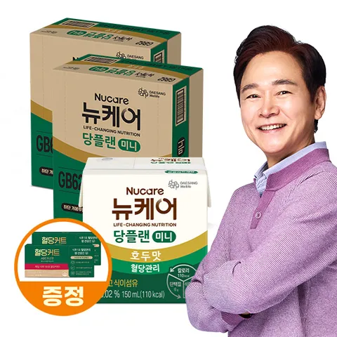 (혈당커트 6포gift) 뉴케어 당플랜 미니 (150mlx30팩) 2박스