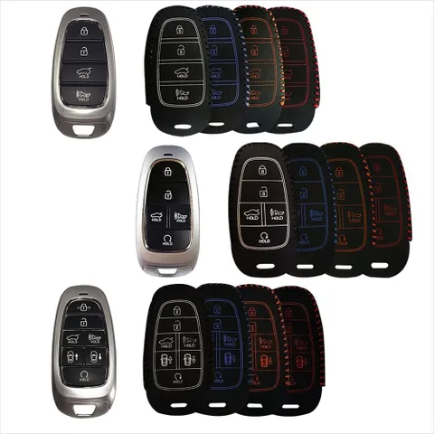 D21 더뉴싼타페호환 TM F L 20-23년 스마트키 가죽 SO 스마트키홀더 스마트키케이스