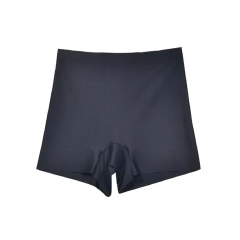 알티피아 흡한속건 쉘론 여성 실키 드로즈 사각팬티 - 블랙 여성드로즈팬티 사각팬티 여성속옷