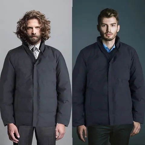 [하프클럽]  모던칸토 오리털 패딩자켓 비즈니스 중년점퍼