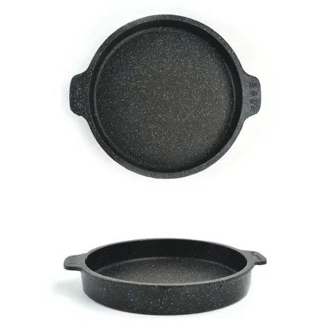 두꺼운 닭갈비 갈비찜 냄비형 불판 36.7x4.7cm 6호 닭갈비판 닭갈비팬 닭갈비구이판 냄비형불판