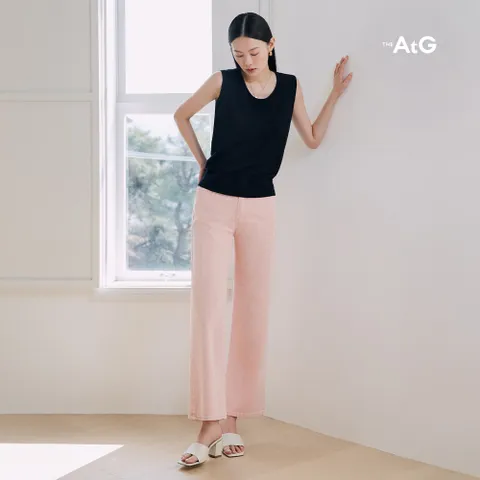 [최초가79,900원]더엣지 25SS 프렌치 린넨100 니트탑 3종