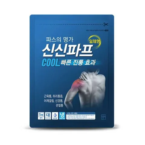 쿨링 패치 대형 쿨 피부 진정 카타플라스마 완화 쿨파스 붙이는파스 관절파스 신신파스