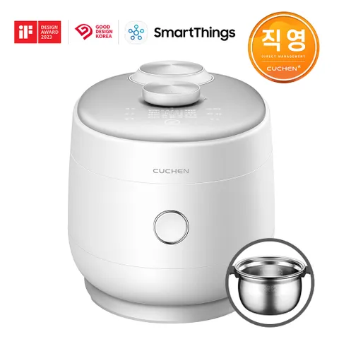 쿠첸트리플6인용밥솥 화이트 CRT-SPS0640W