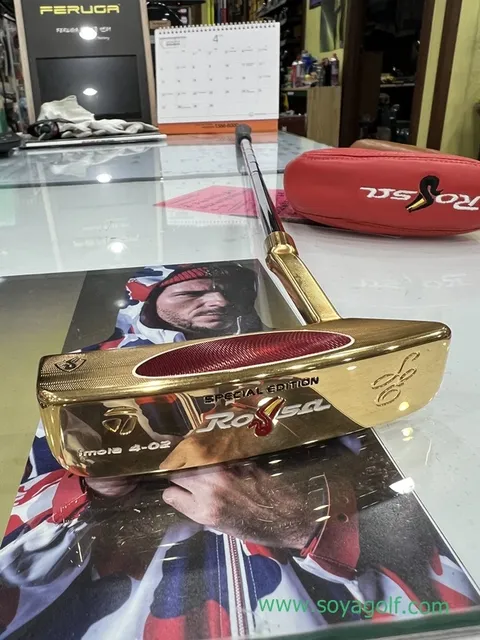 중고 한정판  로사 Taylormade Rossa imola 4-02 375개 한정 퍼터