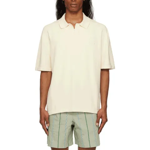 [국내배송]  폭스헤드 니트 폴로 카라 반팔티 A22I23