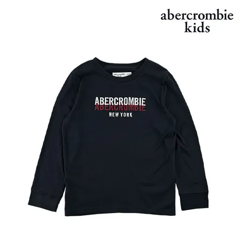 아베크롬비키즈 긴팔티(AKLL13L02100_BK)