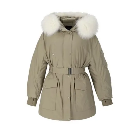 [롯데백화점]폭스퍼후드숏패딩VBCDO40