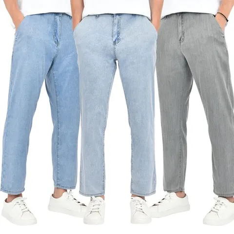 [하프클럽/여름 쿨링 테이퍼드핏 워싱 청바지 3컬러