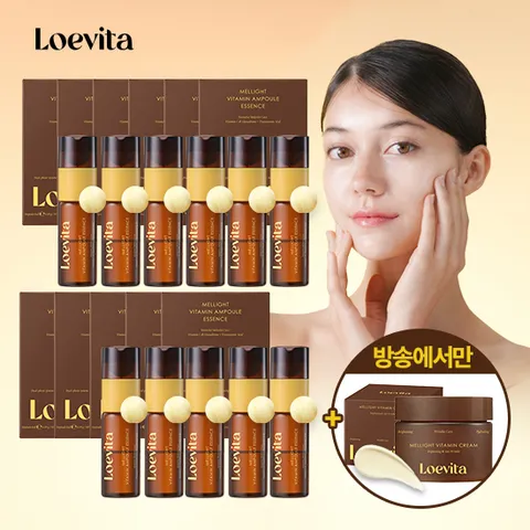 [CJ단독/투머치쇼] 로에비타 멜라이트 앰플 에센스 김호영패키지