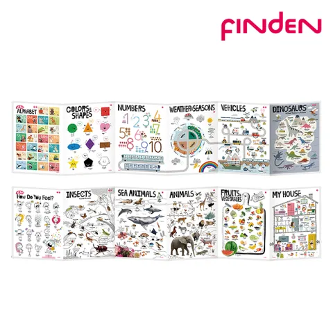 (정가7만7천원) 핀덴 잼잼차트