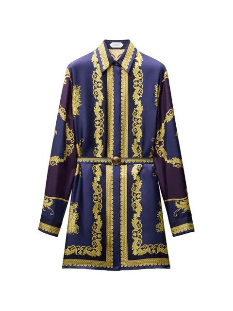 [해외직구] 26FW  미디 원피스 10269001A19279 5UL30 BLUE