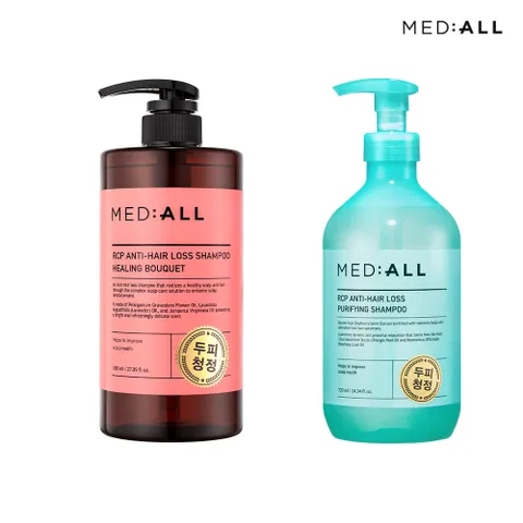 메디올 힐링부케 샴푸 800ml+new 퓨리파잉 샴푸 720ml