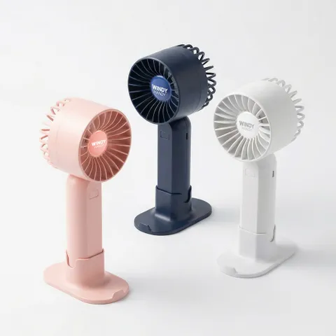 윈디 핸디 휴대용 탁상 손 선풍기 무소음 미니 BLDC