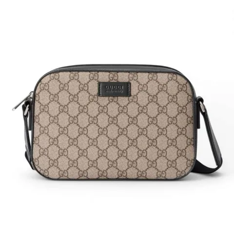 [명품]  남성 카메라백 GG 수프림 미디움 베이지에보니 블랙 779880 백화점풀구성