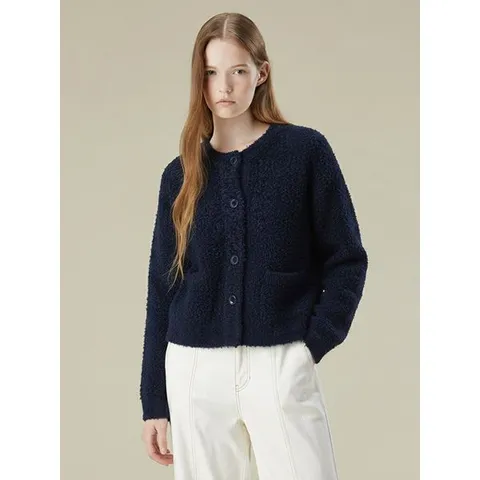 [하프클럽] 나비사 라운드 자켓 가디건(T238MCD246W)