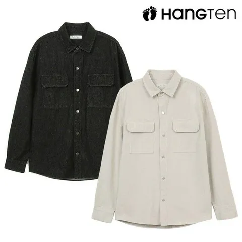 [하프클럽/행텐]남성 루즈핏 셔켓-AE9R302020610