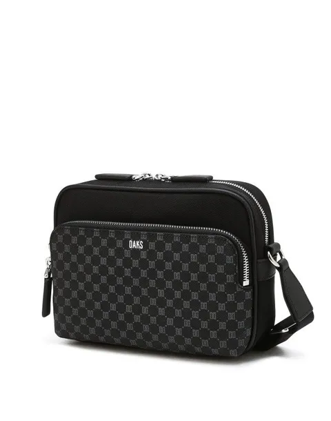 LL선물포장[LOUIS HILL] 블랙 DD 패턴 나일론 미니크로스백 DBBA4E594 463694