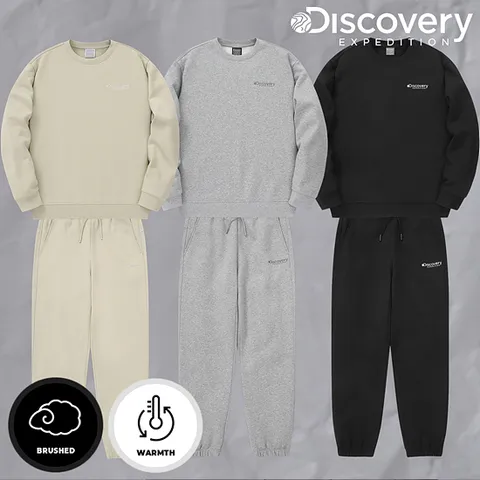 디스커버리 24FW 가격인하 남성 기모 맨투맨 트레이닝세트 DMTR67046,DMTP68046 463691