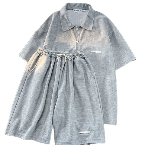 남성 여름 카라 츄리닝복 세트 데일리 반팔 츄리닝 여름트레이닝세트 반바지트레이닝세트