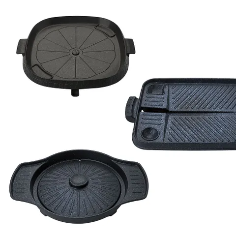 그릴팬 삼겹살 불판 구이 구이팬 6종 가정용 불판 구이팬 고기불판 삼겹살팬 삼겹살구이팬