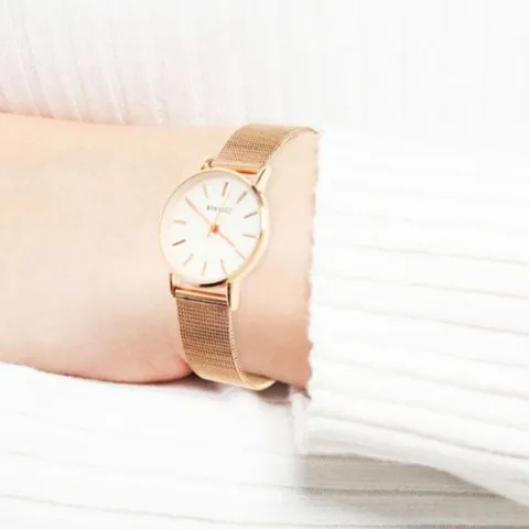베이직 손목시계 여성 정장 오피스룩 팔찌겸용 시계 루이스 여성메탈시계 심플한손목시계